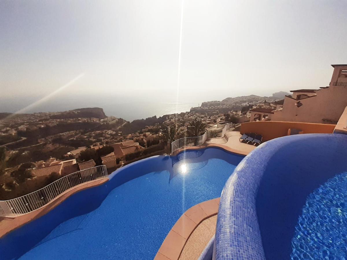 Panorama Seaview Apartment Cumbre del Sol Eksteriør bilde